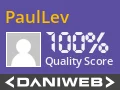 PaulLev Contributes to DaniWeb